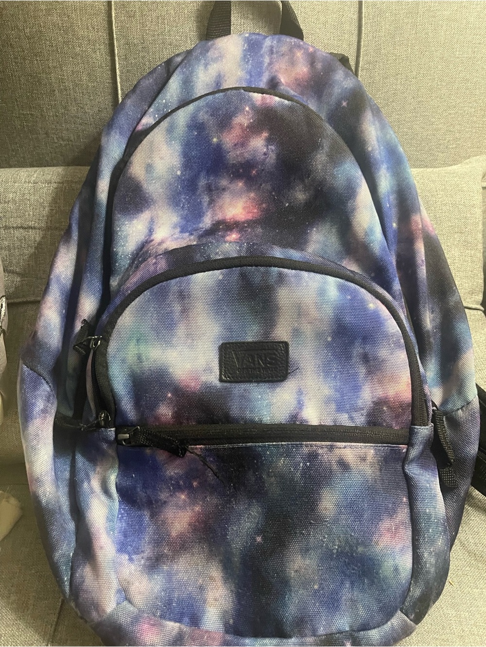 Vans Nebula Print Backpack - Blue, Purple, Pink
